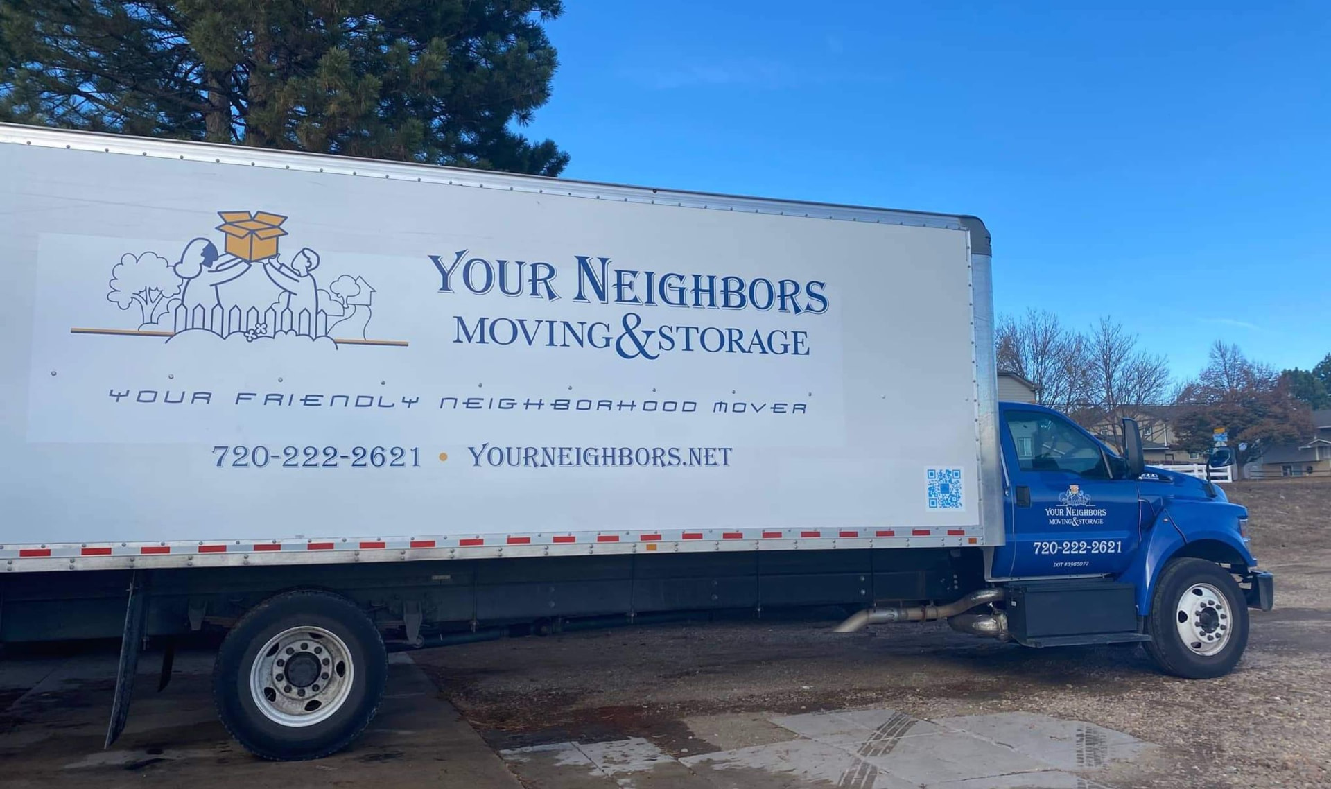 Your Neighbors Moving and Storage truck