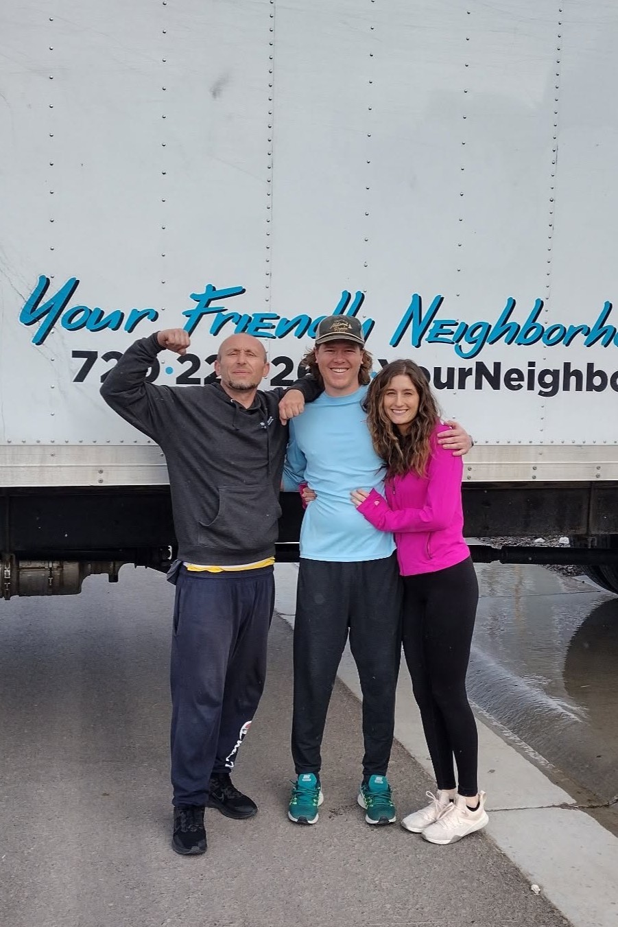 Customer with Your Neighbors movers after a successful move